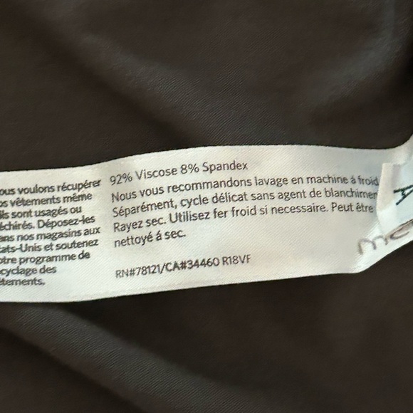 NWT Eileen Fisher Women's gray viscose Tunic Top - Picture 8 of 8